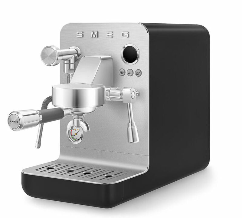 Machine Expresso SMEG EMC02BLMEU noire image number 2