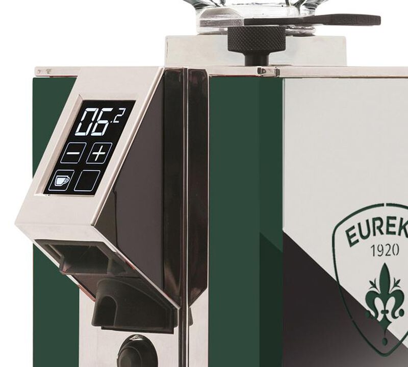 Moulin expresso EUREKA Mignon Specialit&agrave; Silent Range vert et chrome image number 1