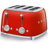 Toaster Smeg TSF03RDEU 4 tranches Rouge image number 0