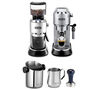 DELONGHI Pack barista ECKG6821.M machine expresso Dedica et moulin &agrave; caf&eacute; + accessoires image number 0