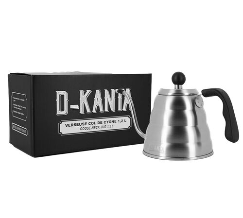 D-Kanta Gooseneck Pourer in Stainless Steel - 1.2L