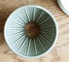 White conical 2-cup Kinto Dripper SCS-02 BR image number 1
