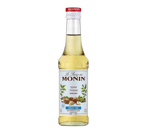 Sirop noisette sans sucre - 25cl - MONIN image number 0