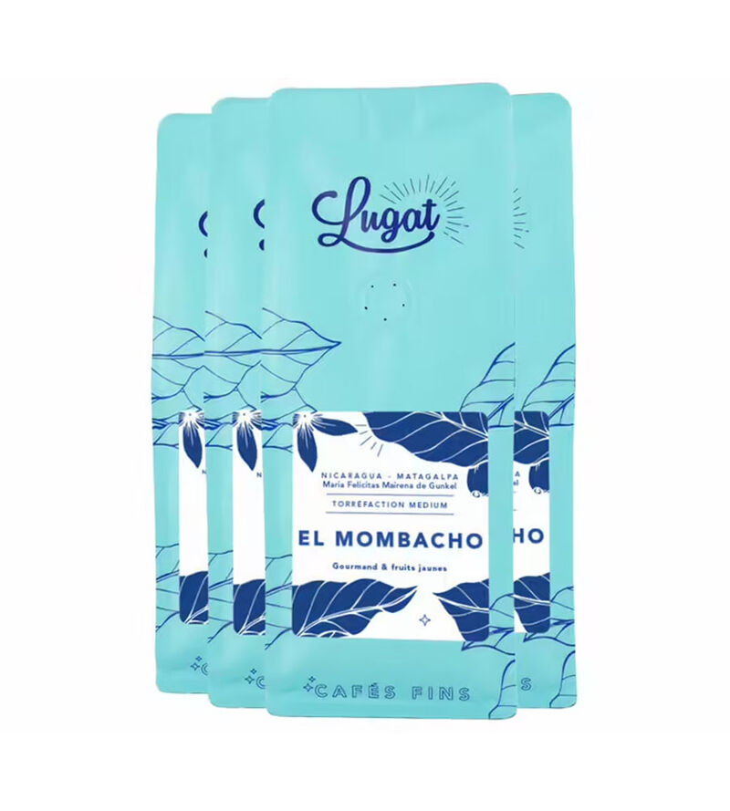 Caf&eacute;s Lugat Coffee Beans El Mombacho from Nicaragua - 4x250g image number 0