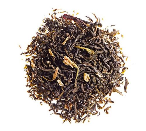 Th&eacute; Vert Jasmin avec Fleurs - Vrac 1 kg - COMPTOIR FRAN&Ccedil;AIS DU TH&Eacute;