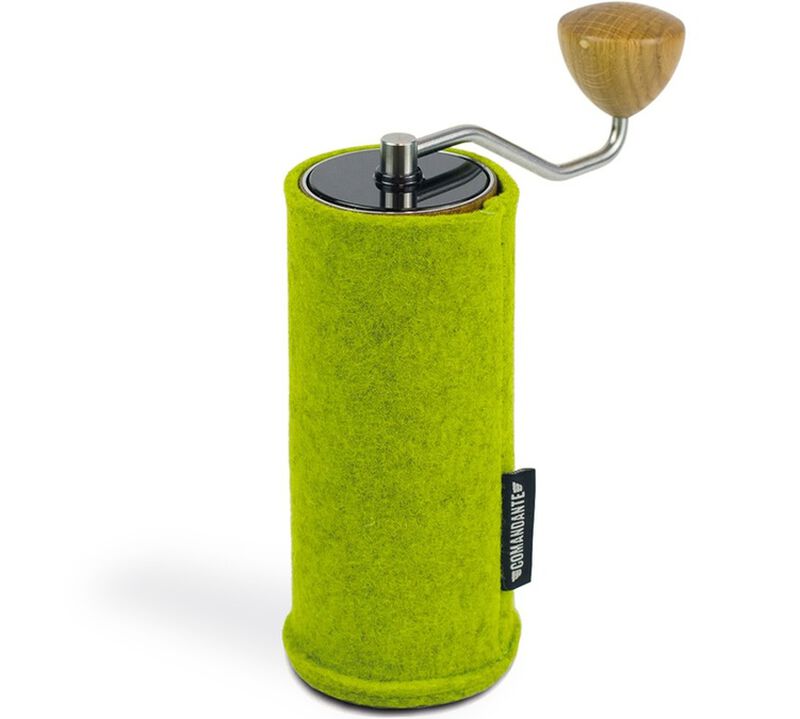 Comandante C40 Felt Sleeve Pistachio for Grinder image number 0
