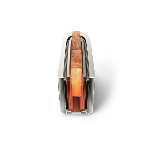 Philips - Toaster HD2692/90 in Edelstahl und Schwarz image number 3