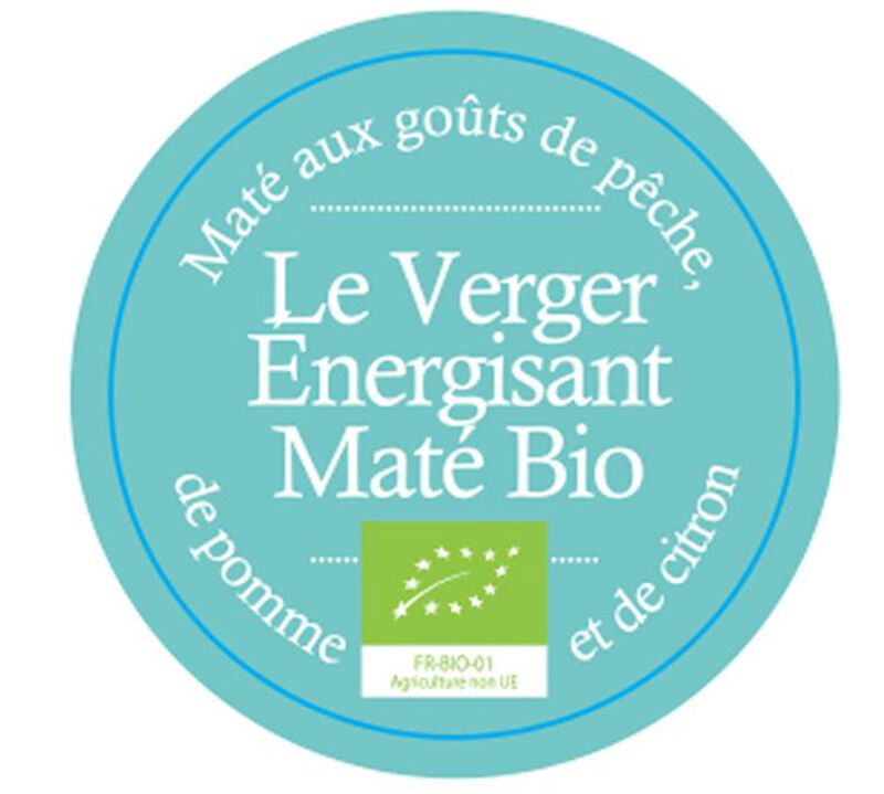 Mat&eacute; Le Verger &Eacute;nergisant Bio - Vrac 2 x 100 g - COMPTOIR FRAN&Ccedil;AIS DU TH&Eacute; image number 1