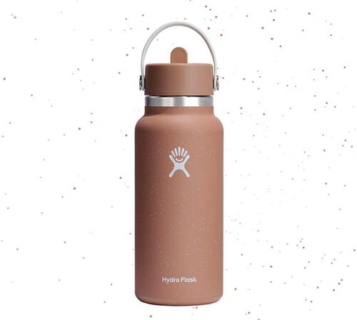 Bouteille isotherme Wide Flex Straw Cap Sandy 94 cl - HYDRO FLASK image number 2