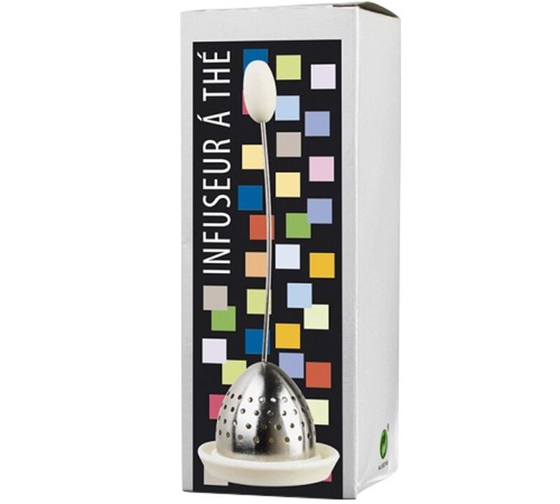 Destination stainless steel Tea infuser with support image number 2