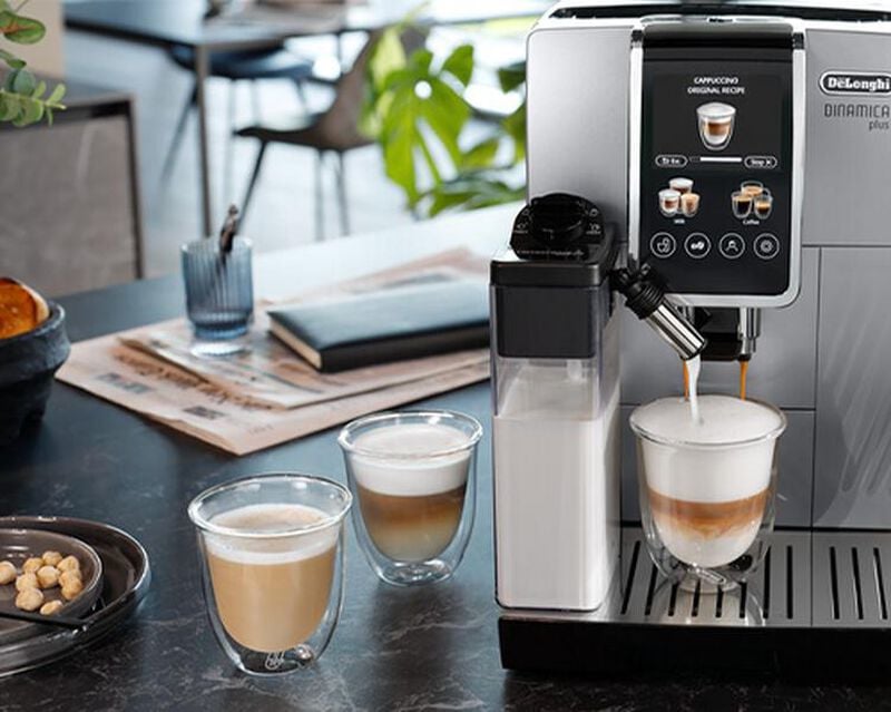 Expresso Broyeur  DELONGHI Dinamica Plus FEB 3885.SB - Gris image number 7