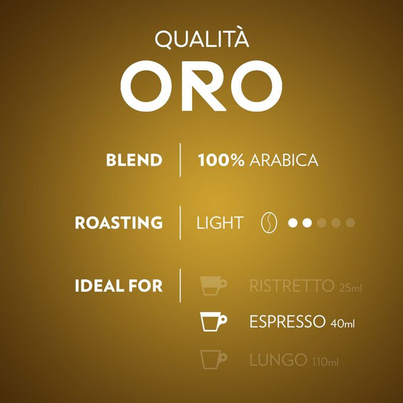 Lavazza Nespresso* Original Compatible Capsules Qualit&agrave; Oro x 30 image number 3