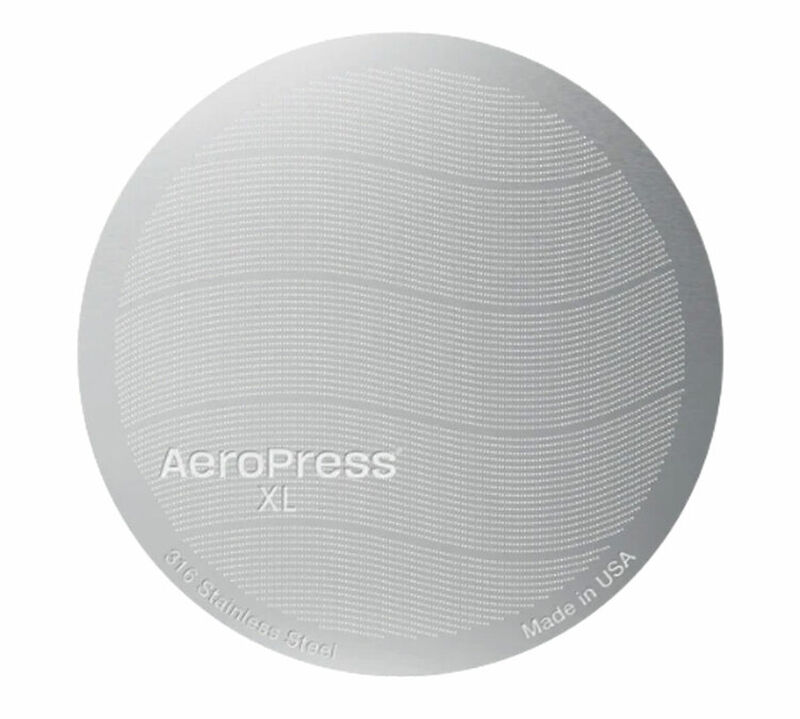 AeroPress XL Permanent Filter in Stainless Steel image number 1