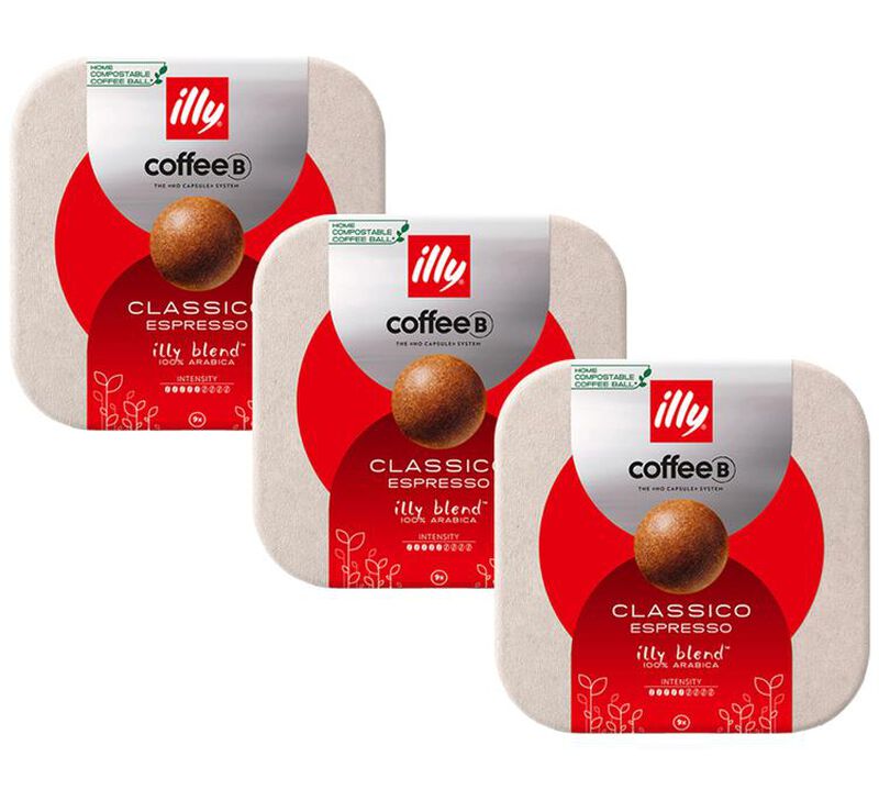 Illy - 27 capsule Coffee Balls CoffeeB Classico image number 0