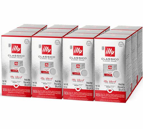 Illy ESE pods Espresso Classico x 216 coffee pods