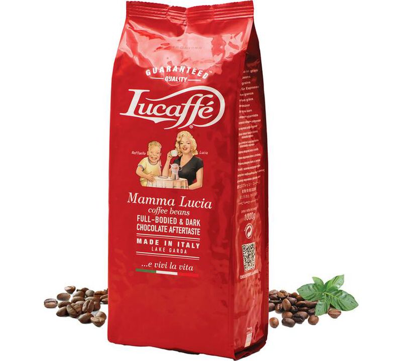 1 kg - Caf&eacute; en grain - Mamma Lucia - LUCAFF&Egrave; image number 1