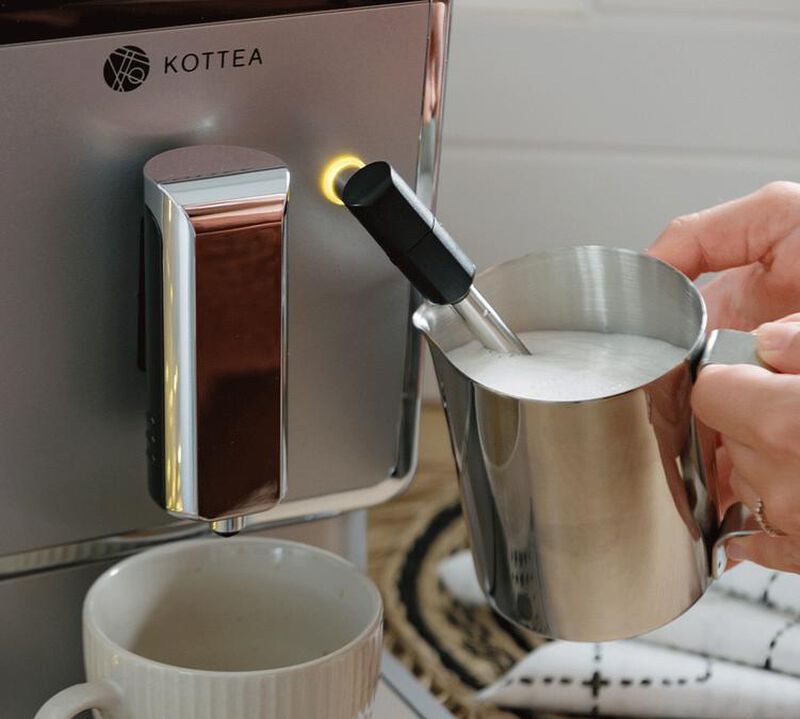 Kottea Espressima Silver con Beccuccio Vapore CK307S.BV Macchina da caff&egrave; automatica image number 2