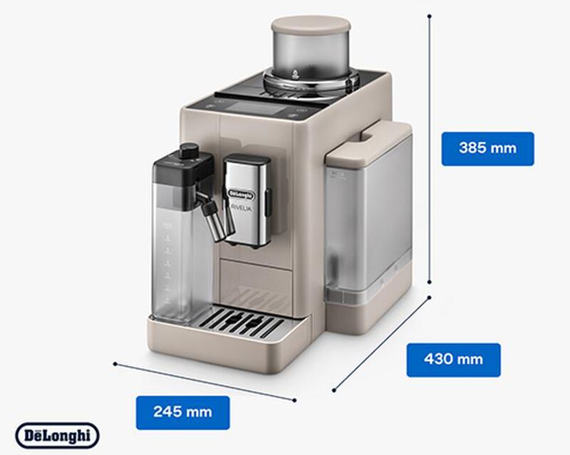 Machine auto - FEB 4455.BG Beige Sable (Latte) - DELONGHI - Tr&egrave;s bon &eacute;tat image number 2
