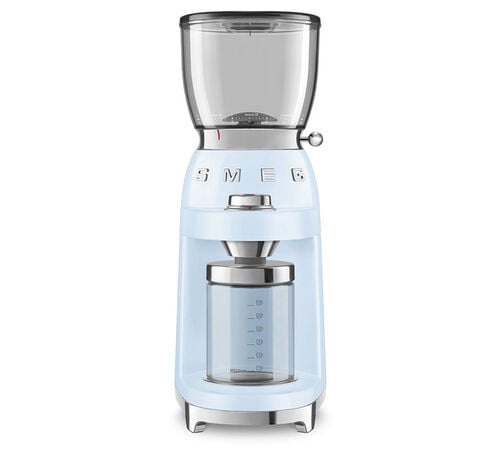 Moulin &agrave; caf&eacute; SMEG Bleu azur CGF11PBEU Ann&eacute;es 50