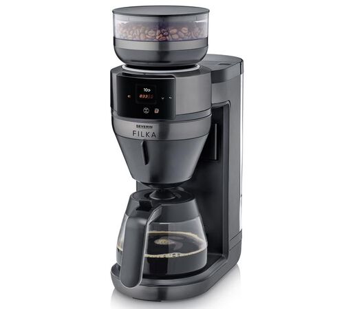 Filterkaffeemaschine mit Mahlwerk Filka 2.0 KA4854 Glaskanne - SEVERIN