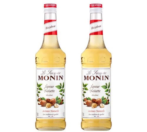 Sirop Monin - Noisette - lot de 2 x 70cl