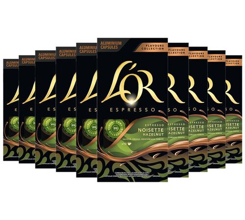 100 capsules compatibles Nespresso* Original Noisette - L'OR ESPRESSO