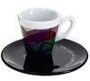 Zicaff&egrave; 'The Art of Espresso' set of 6 cups and saucers image number 5