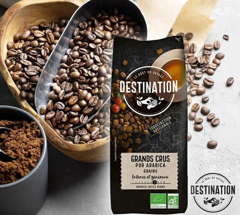 Destination Organic Coffee Beans Grands Crus 100% Arabica - 1kg image number 1