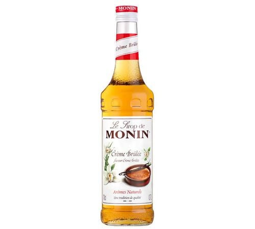 Sirop Monin - Cr&egrave;me Br&ucirc;l&eacute;e - 70 cl