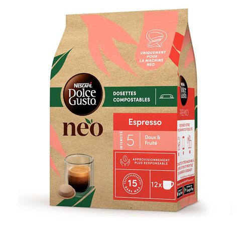 12 cialde Nescafe* Dolce Gusto* NEO Espresso