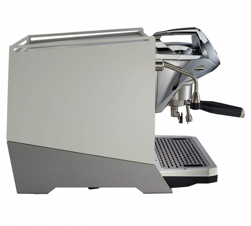 Machine expresso FAEMA Faemina blanc/anodis&eacute; clair image number 2