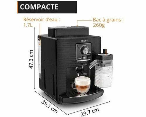 Expresso Broyeur KRUPS  Serenity Milk EA402HE0 - Noir image number 2
