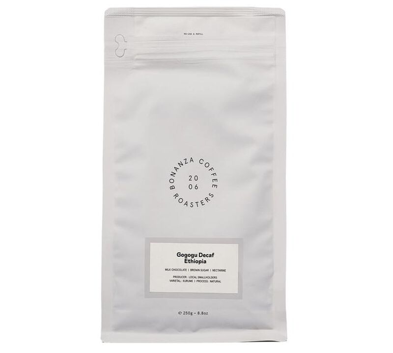 Bonanza - Caff&egrave; in grani - Gogogu decaffeinato - 250 g image number 0