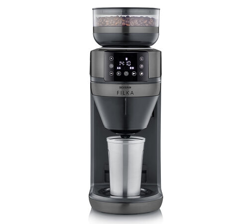 Cafeti&egrave;re filtre Filka 2.0 KA4854 + bac &agrave; grain additionnel - SEVERIN image number 2