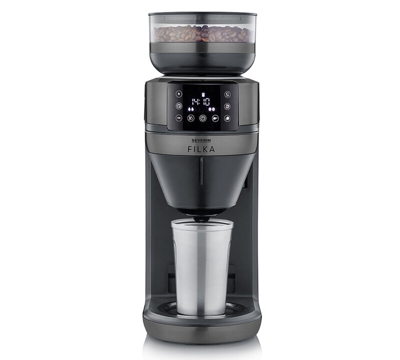 Cafeti&egrave;re filtre Filka 2.0 KA4854 + bac &agrave; grain additionnel - SEVERIN image number 2