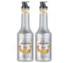 Lot de 2 pur&eacute;es de fruits 1L - Mangue - MONIN image number 0