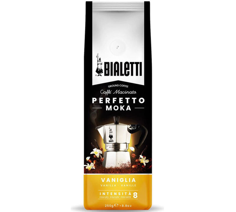 Bialetti - Caff&egrave; macinato Perfetto Moka Vaniglia 250 g image number 0