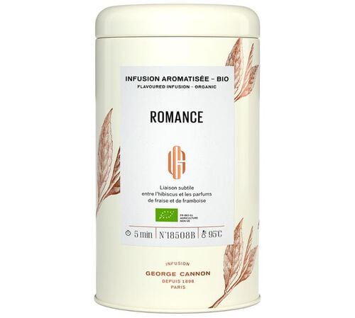 Boite Carcadet Romance Bio - Vrac 100 g - GEORGE CANNON