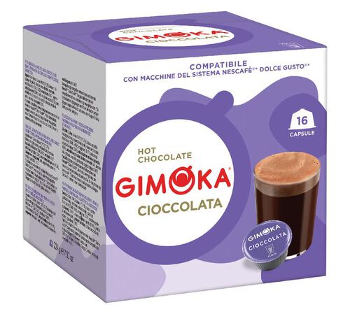 16 Nescaf&eacute;* Dolce Gusto* Compatible Pods Cioccolata &ndash; GIMOKA