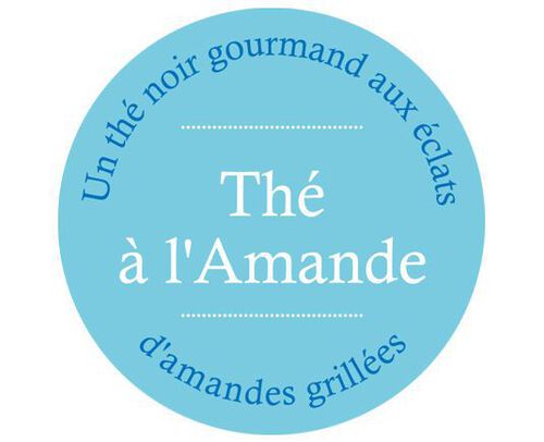 Almond loose leaf black tea 100g - Comptoir Fran&ccedil;ais du Th&eacute; image number 1