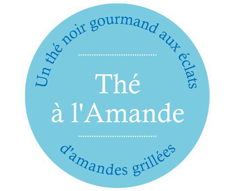 Almond loose leaf black tea 100g - Comptoir Fran&ccedil;ais du Th&eacute; image number 1