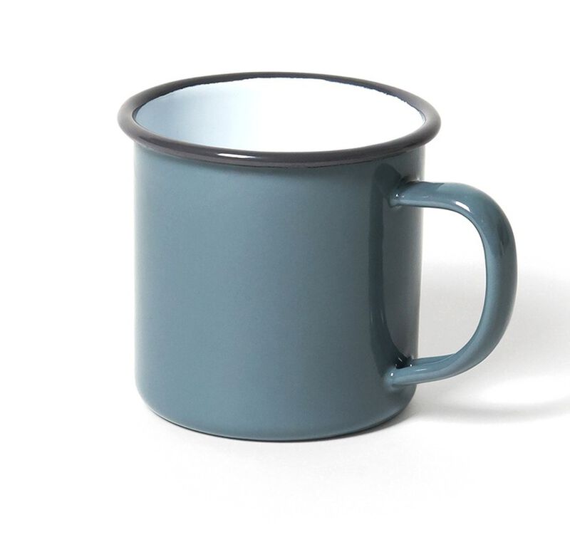 Falcon Enamelware Henkelbecher grau 0,35 L image number 0
