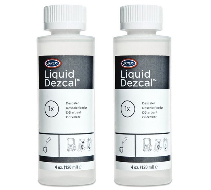 Urnex Dezcal Liquid Activated Scale Remover Pack of 2 x 120ml image number 0