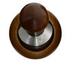 MOTTA 'Bubble' 58mm tamper with coffee tamper holder - Stainless steel & wood image number 1