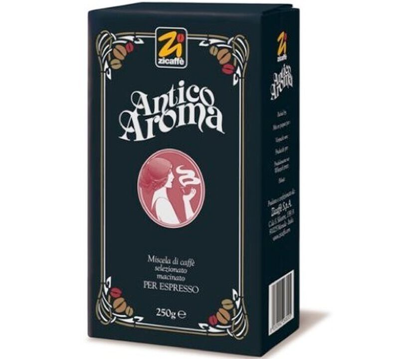 Zicaff&egrave; Ground Coffee Antico Aroma - 250g image number 0