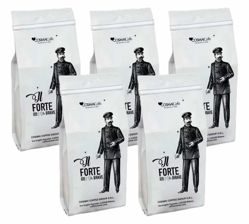 Cosmai Caff&egrave; - Caff&egrave; in grani per - The Brave 5 kg image number 0