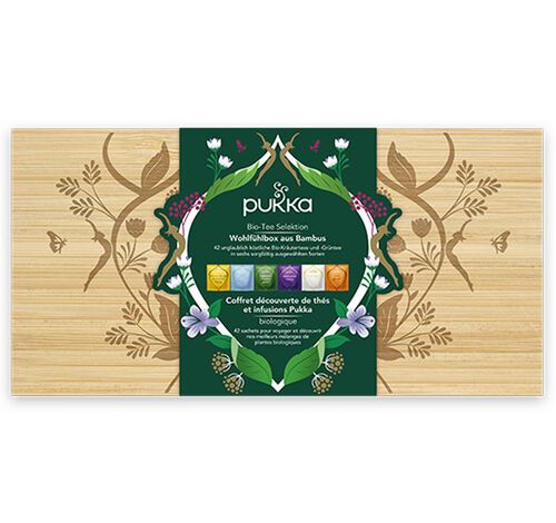 Coffret Bambou Th&eacute;s Bio - 6 x 7 sachets - PUKKA image number 3
