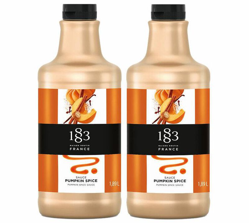 Lot de 2 Sauces Topping 1883 Routin - Pumpkin Spice - 2 x 1,89L image number 0