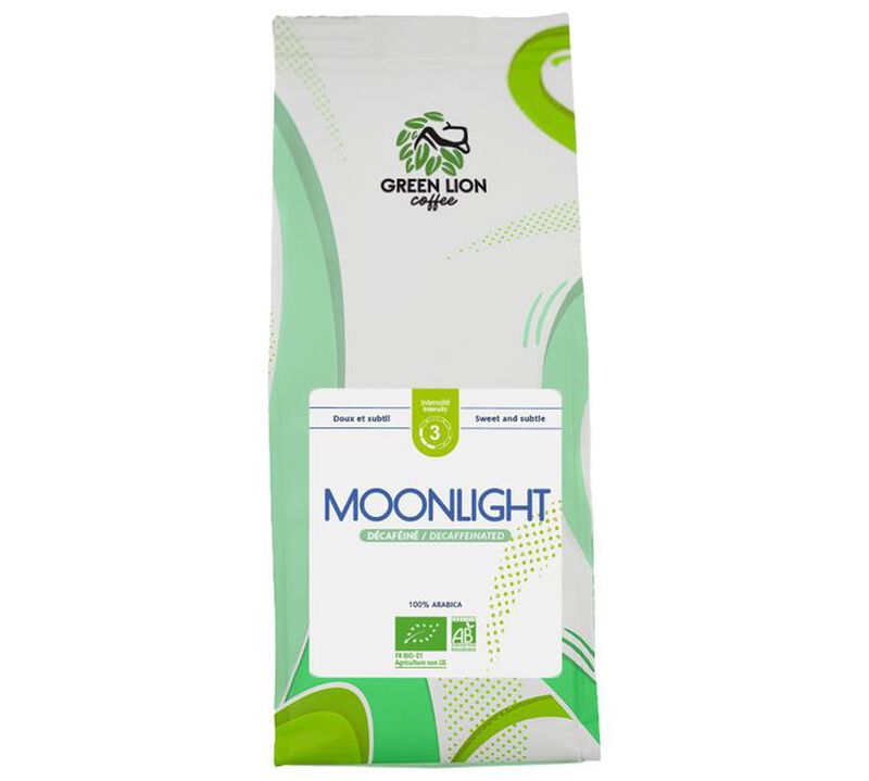 Green Lion Coffee  - Caff&egrave; macinato bio decaffeinato - Moonlight 250 g image number 0