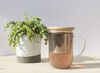 &lsquo;Minima' Balance 500 ml double-wall glass Tea mug with infuser - Viva Scandinavia image number 2